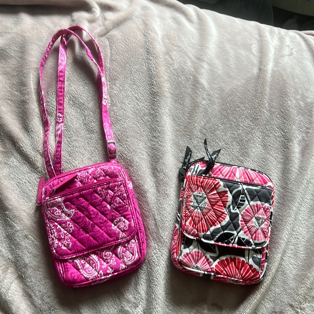 Like new! Set of two Vera Bradley crossbody bags